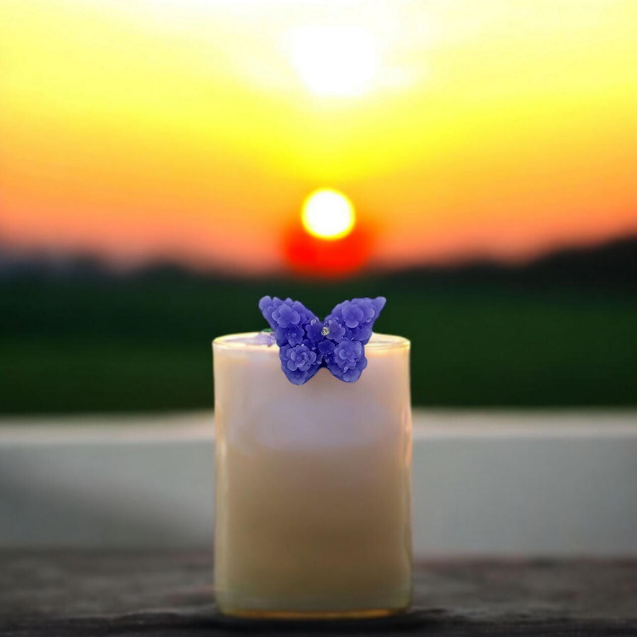 lumanare soia hand made